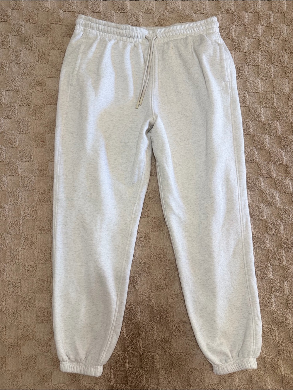 DSG Men’s Large Heather Gray Jogger Sweatpants Cotton Blend